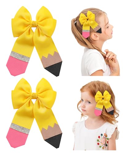 Nœuds à cheveux pour filles anti glisse doboi lot de 2 barrettes à paillettes