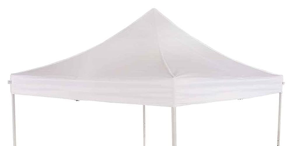 Impact Canopy 10x10 Replacement Gazebo Pop Up Canopy Tent Top Cover (White)