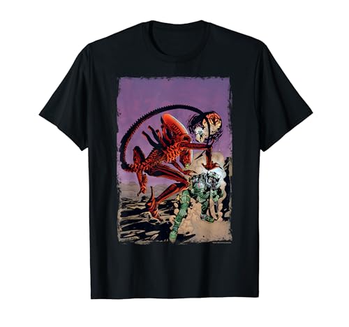 Alien Red Xenomorph Versus Marine Dark Horse Comic Cover T�V���c