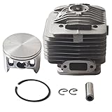 Husmax Kit cylindre piston 50 mm 394-130-010 0108119 pour Makita Dolmar Wacker DPC 7300 7301 7310 7311 7320 7321 7330 7331, PC 7312 7314 7330 7331, PC 7312 7314 7330 7330 35 74 30 7435 C, BTS 930 935