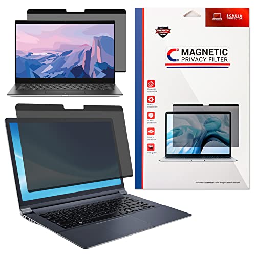Filtre de confidentialité magnétique pour MacBook Pro 14" 2021 avec puce M1 Pro/M1 Max, filtre de confidentialité pour écran d'ordinateur portable avec lumière bleue, anti-UV, anti-reflet Cover
