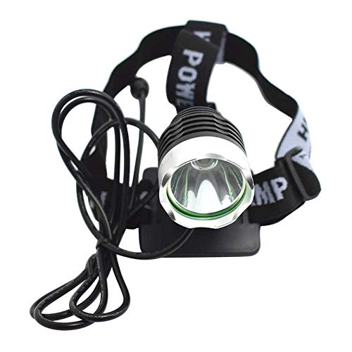 RajoNN luz Led para Bicicleta, luz Delantera de la Bicicleta, Faro Delantero para Ciclismo con Paquete + Cargador + Diadema, Luces traseras para Bicicleta