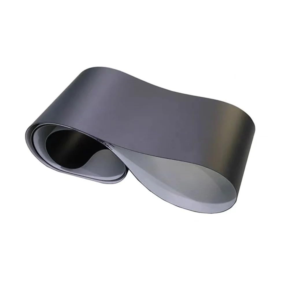 2 mm gruby matowy czarny przenośnik taśmowy PVC, 1 szt., obwód 600-1850 mm, opcje szerokości: 200/250/300 mm, idealny do zastosowań przemysłowych Heavy Du, Transmiss Solut