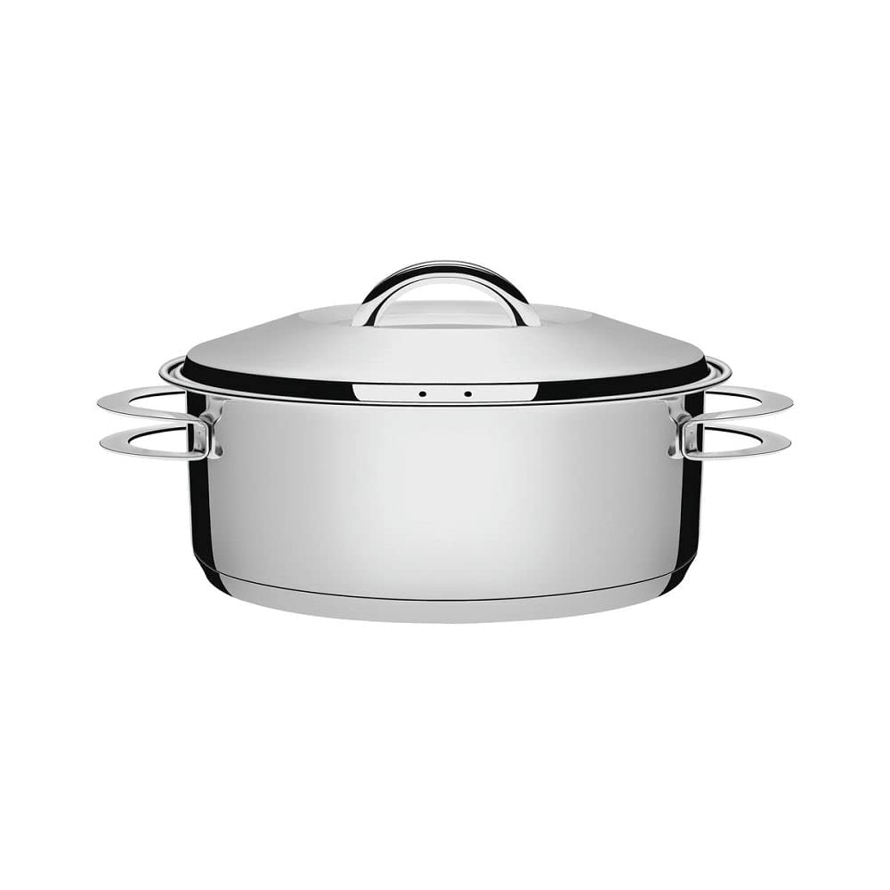 Tramontina Set di Pentole Solar in Acciaio Inox con Fondo Triplo 5 Pezzi
