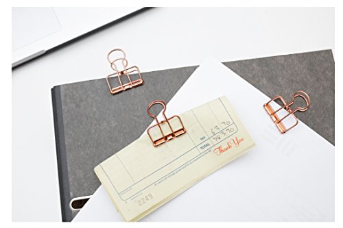 Kikkerland Wire Clips, Copper, Set of 6 (OR73-CO) - Thumbnail 2