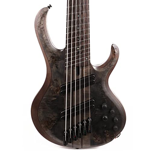 Ibanez Btb806Mstgf Btb 6-String Electric Bass Guitar (Right-Hand, Transparent Gray Flat) #TOP19
