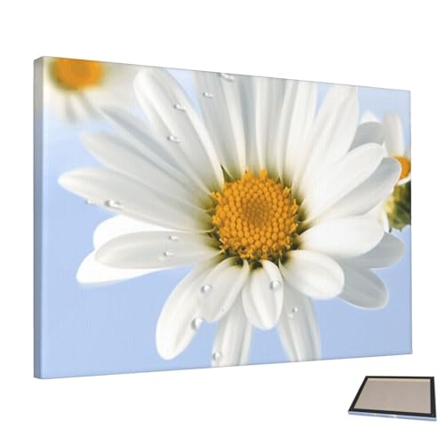 Peinture décorative sur toile pour illuminer un salon sombre