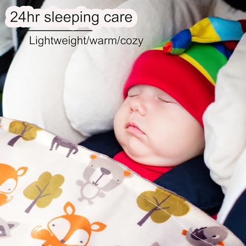 Kleitung KLEITUNG-FOXBEAR Baby Blanket For Boys Girls Unisex Soft Plush Nursery Blankets thumb #4