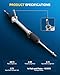 PHILTOP Electronic Power Steering Rack and Pinion Compatible with Chevy Equinox 2005-2007 All Models/2008-2009 3.4L, Pontiac Torrent 2006-2007 All Models/2008-2009 3.4L Rack Pinion Replace 1G-1813