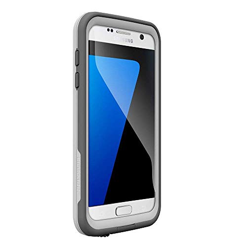 LifeProof FRĒ SERIES Waterproof Case for Samsung Galaxy S7 - Retail Packaging - AVALANCHE (BRIGHT WHITE/COOL GRAY)
