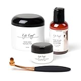 Eye Envy Dog Tear Stain Remover Starter Kit with ProPowder Brush | Stain Solution, Applicator Pads, Stain Powder and Small Applicator Brush | Lasts 30-45 Days