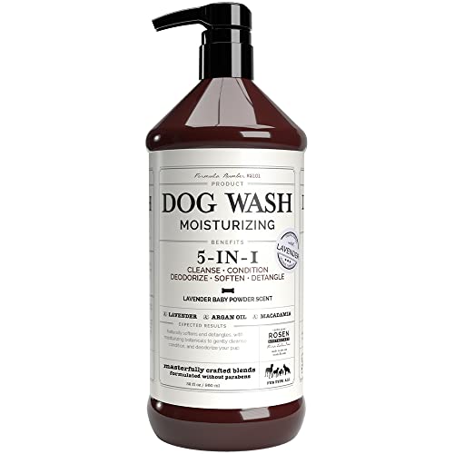 5-in-1 Dog Wash Moisturizing Lavender Shampoo, by Kira Labs 960ml/32fl