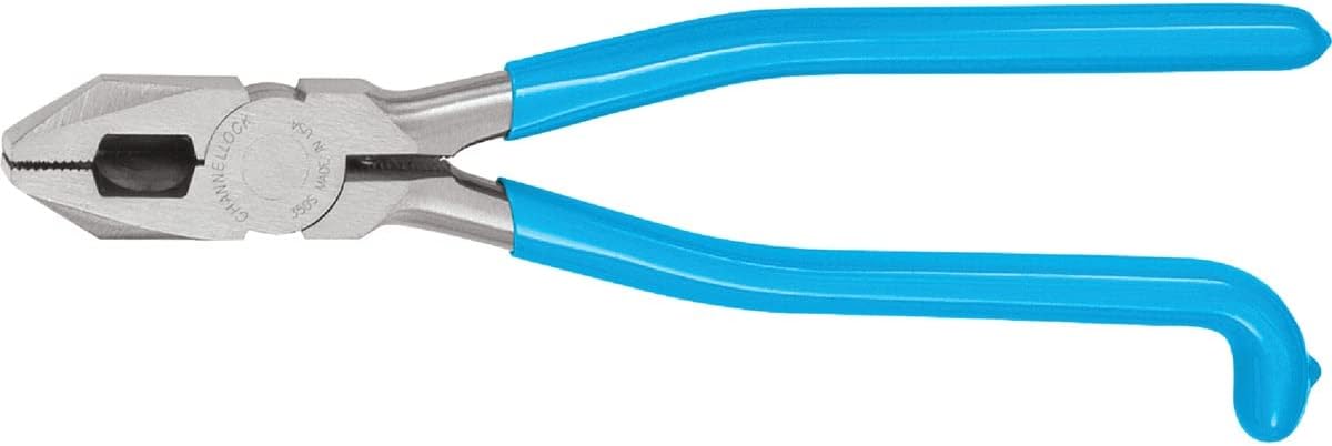 Channellock Linesmen's Ironworkers Pliers 350S - Gripping, Twisting - 9 In