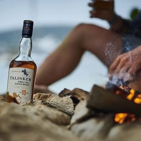 Indulge in Talisker 10 Year Old Single Malt Scotch Whisky – Buy for a Taste of Rugged Maritime Elegance with Gift Box – Talisker