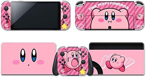 Star Vinyl Skin Decal Stickers for Nintendo Switch OLED Model 2021, Anime Protector Wrap Cover Protective Faceplate Full Set Console Joy-Con Dock (147)