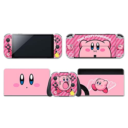 Star Vinyl Skin Decal Stickers For Nintendo Switch Oled Model 2021, Anime Protector Wrap Cover Protective Faceplate Full Set Console Joy-Con Dock (147) #TOP14