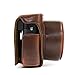 MegaGear Ever Ready Protective Black Leather Camera Case, Bag for Leica D-LUX (Typ 109) Digital Camera (Dark Brown)