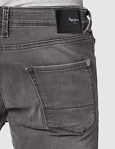 Pepe Jeans Finsbury,Jeans Skinny Uomo, Grigio