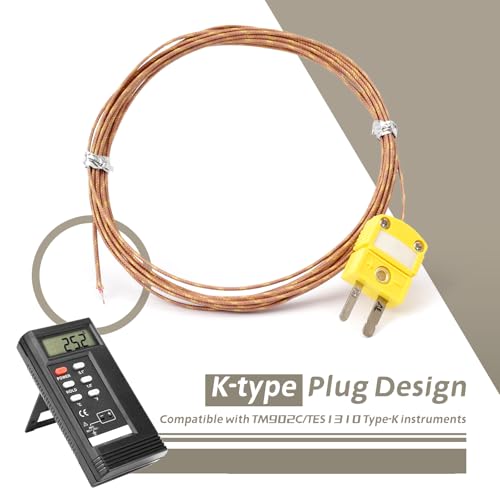 Thermocouple de type K haute précision 5 pièces plage -50°C à 482°C - 2