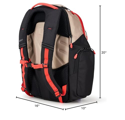Image of OGIO Gambit Backpack (Gambit Pro, Tan /Blue /Red)