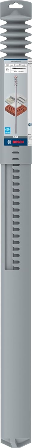 Bosch 1618596456 45 x 850 x 1000 mm SDS-Max-9 Breakthrough Drill Bits