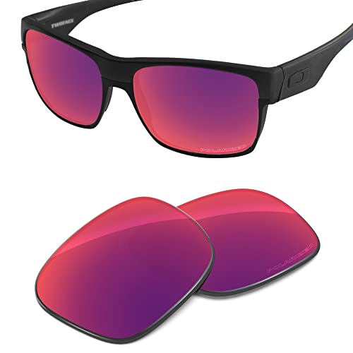 Image of Performance Lenses Compatible with Oakley TwoFace OO9189 | TwoFace Asain Fit(AF) OO9256 Polarized Etched