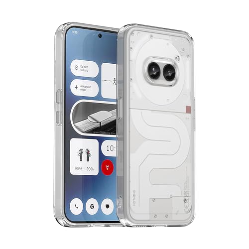 CHXINGCHEN for Nothing Phone 2a Case, Transparent Soft TPU Shockproof Anti-slip Anti-Scratch Phone Case Cover for Nothing Phone 2(a) - Clear
