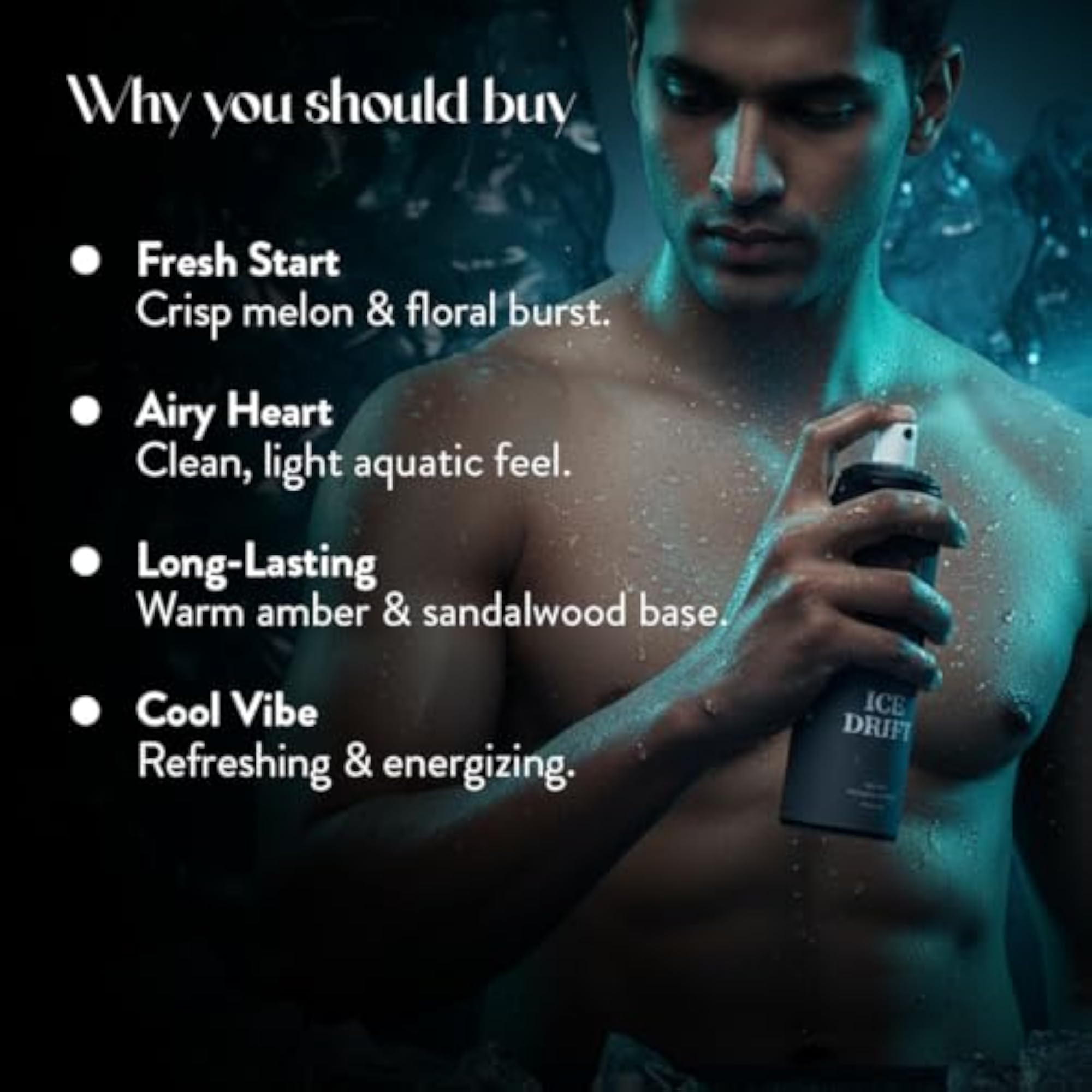 Men's Maverick Ice Drift No Gas Deodorant, 150ml