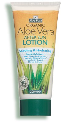 ALOE PURA Organic Aloe Vera After Sun Lotion 200ml (PACK OF 1)