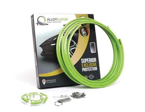 AlloyGator Wheel Protectors K4 GRNEXC, Green 24 inch (4-Pack)