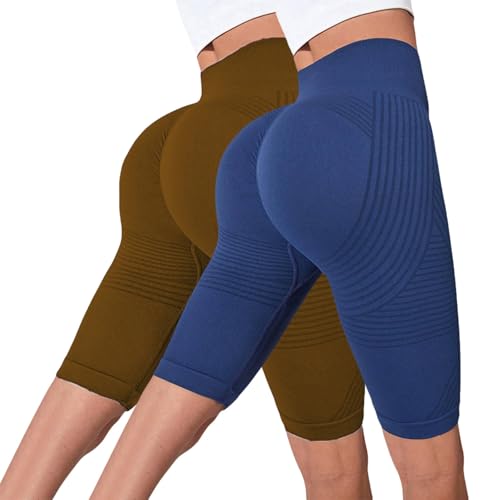 Legging anti-cellulite sculptant et short push up pour un fessier galbé en fitness