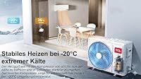 TCL BreezeIN Split Klimaanlage 12000 BTU Inverter Klimagerät mit Wärmepumpe zum Kühlen & Heizen | A++ | App & WLAN Smart Home für Räume bis zu 35m² – Ansicht 7