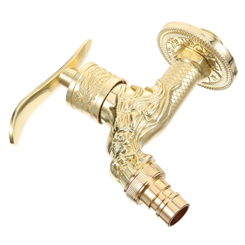 Lurrose Rubinetto Antico Per Lavabo e Lavatoio Retrò Facile Installazione Per Cucina e Bagno Rubinetto Senza Perdite