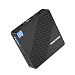 Mini PC Support Windows 10 Pro Intel Z8350 Fanless Desktop Computer 4GB RAM/ 64GB eMMC, HD Graphics, 1000M LAN, Dual Band WiFi, BT4.2, HDMI&VGA Port for Dual Display, Auto Power On, Mini Computer