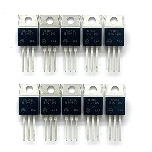 10Pcs Mbr1045Ct To-220 Type Package Schottky Barrier Diode 10A 45V For Inverter #TOP8