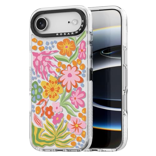 Coque iPhone Air passiflore paillettes pour protection au quotidien