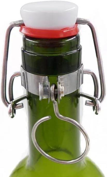 Flip Top Cap Stopper Swing Top Glass Bottle Cap Root Food Grade Homebrew Beer Wine Bottles Replacement Swing Caps 12Pcs/lot