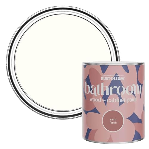Rust-Oleum Pink Moisture Resistant Bathroom Wood & Cabinet Paint In Satin Finish - Sweet Nothing 750ml