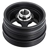 A-Premium Engine Harmonic Balancer Crankshaft Pulley Compatible with Chevrolet Camaro 2012-2015 & Cadillac CTS 2011-2015, OHV V8 6.2L, Replace# 12603916, 12674581