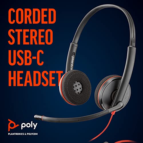 USB-C-Headset Plantronics Blackwire 3220 für Telefonie und Konferenzen