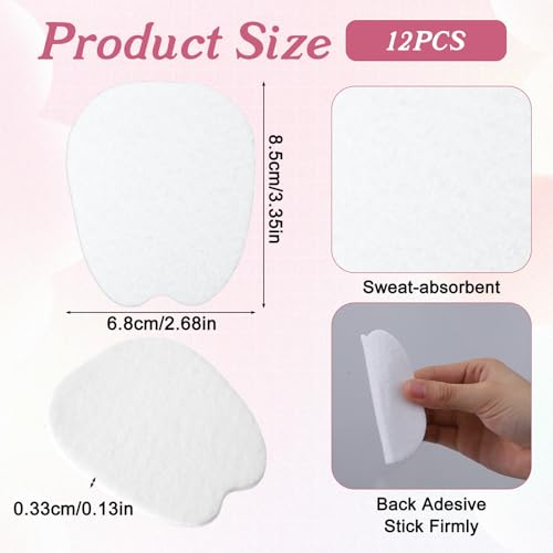 6 pares de almohadillas de fieltro para lengüeta de zapato miniatura 6