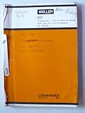 losenhausen  Losenhausen Weller 801 Vibrations-Walzenzug - Ersatzteilliste