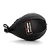 Pro Impact Speedbag Black - Heavy Duty Leather Hanging Swivel Punch Ball for Boxing MMA Muay Thai Fitness Fighting Sport Training - Synthetic Genuine Leather (M - 7