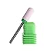 SpeTool Ceramic Nail Drill Safety Bits Taper Radius Rotary Electric File 3/32 Inch Manicure Pedicure Nail Art Tool, Coarse, Pink