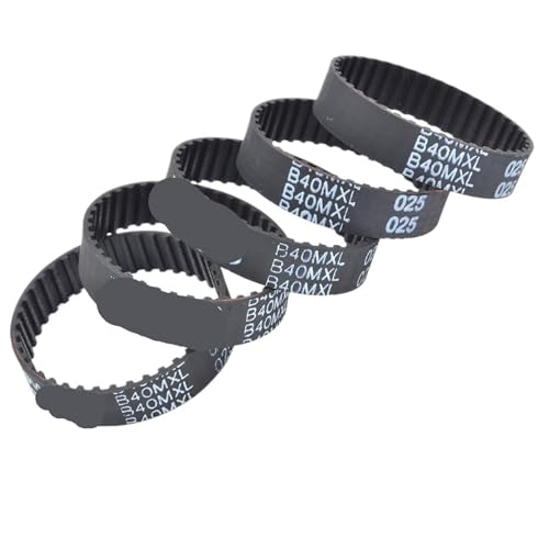 MXL Timing Belt B26MXL -B81MXL Width 10mm B27 B28 B30 B33 B37 B38 B40 B41 B42 B43 B45 B46-B52 1Pcs(B40MXL-(40 Teeth))