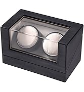 Amazon | IGIMI イギミ 黒合皮 ウォッチワインダー 3本巻き 12時