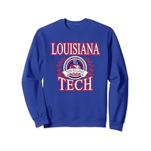 Louisiana Tech Bulldogs Laurels Royal Officially Licensed Sweatshirt