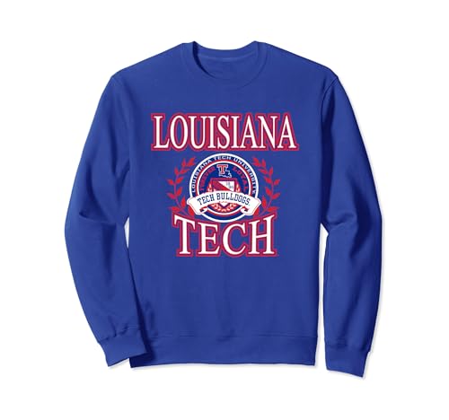 Louisiana Tech Bulldogs Laurels Royal Officially Licensed Sweatshirt