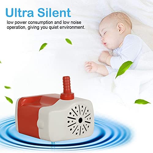 Submersible Water Pump - 220-240V/50 Hz Water Aquarium Pump (40W