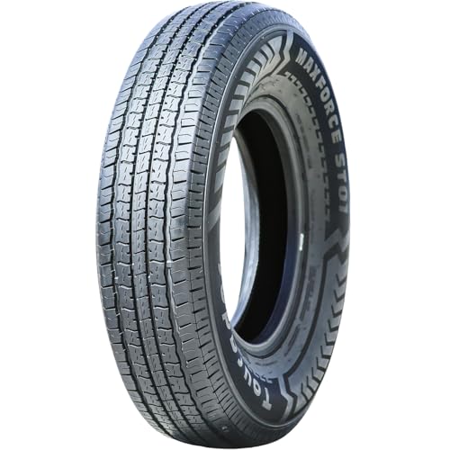 Tourador MaxForce ST01 Semi-Steel Radial Tire-ST235/80R16 235/80/16 235/80-16 124/120N Load Range E LRE 10-Ply BSW Black Side Wall